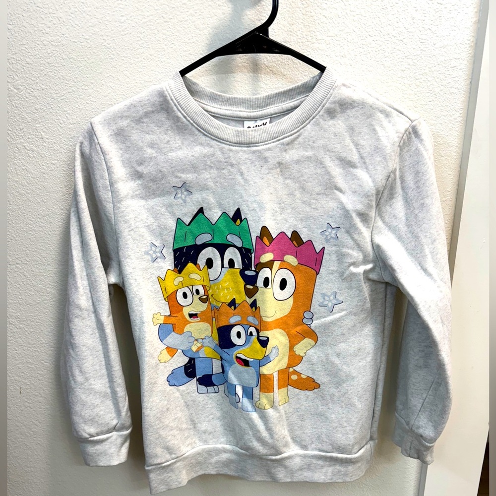 Bluey Kids Crewneck Sweatshirt – Size L - Picture 1 of 6